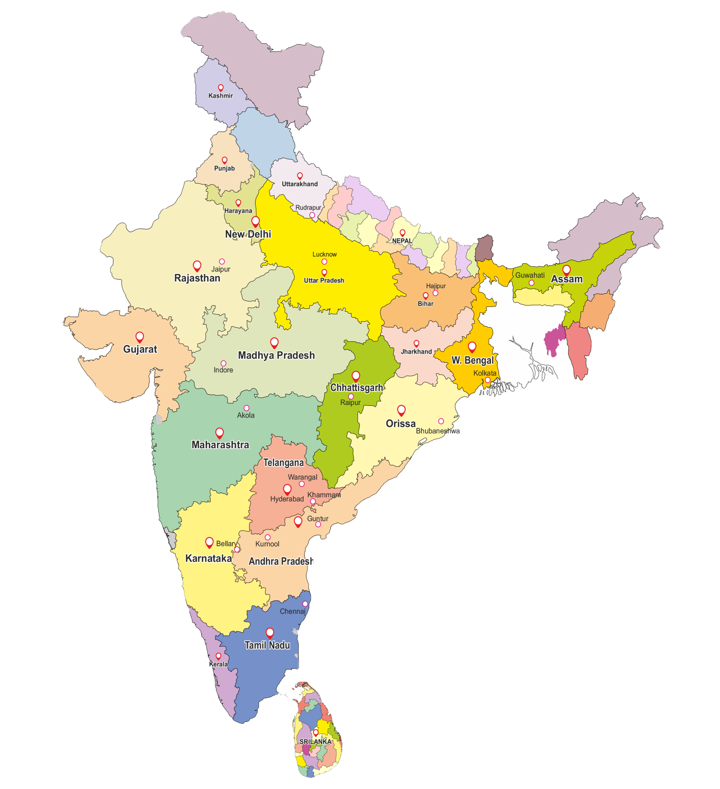 Indiamap