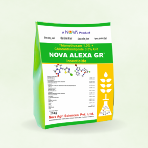 Nova Alexa GR (Thiamethoxam 1% + Chlorantraniliprole 0.5% GR)(Soil Application)