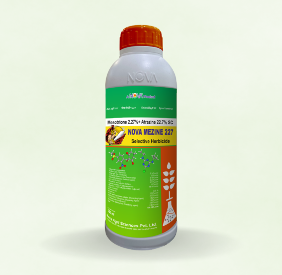 Nova Mezine 227 (Mesotrione 2.27% + Atrazine 22.7% SC)