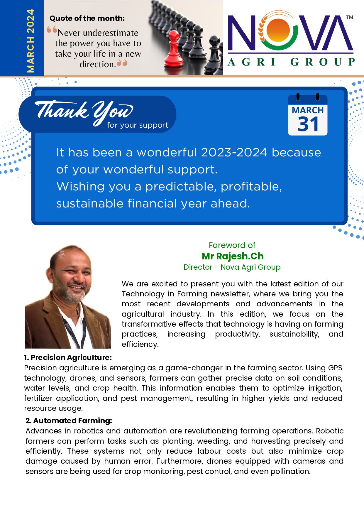 March Newsletter