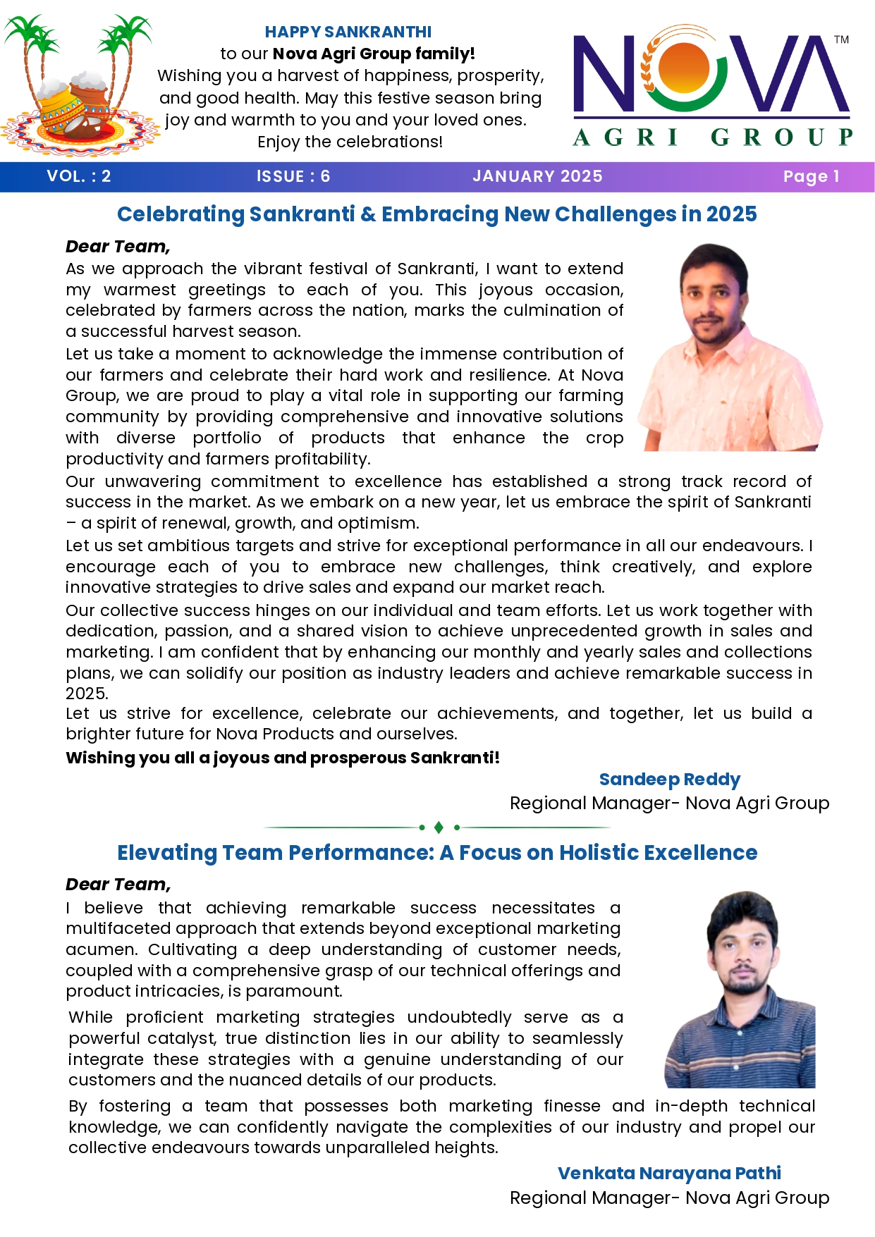 Newsletter for the month of January 2025 page 0001
